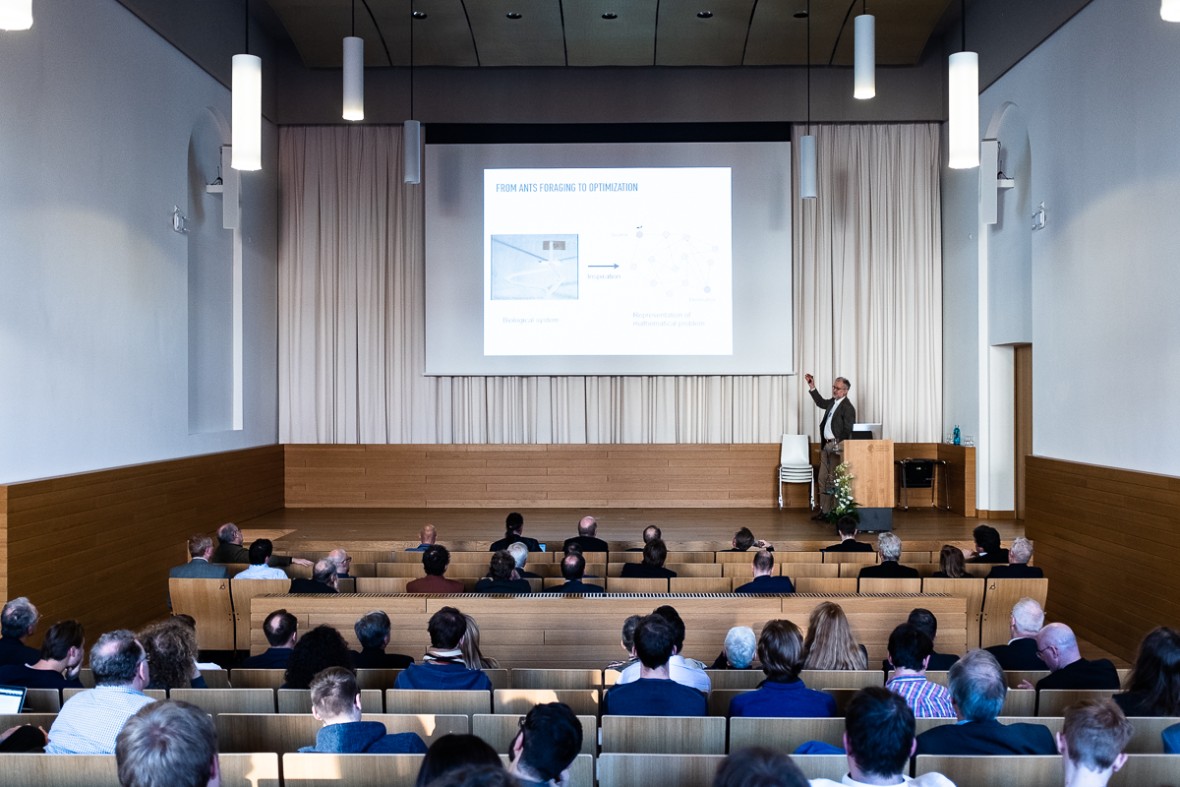 Symposium zur Künstlichen Intelligenz im Wilhelm-Köhler-Saal der TU Darmstadt